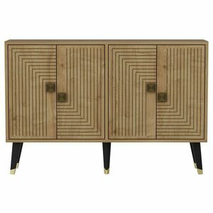 Hanah Home Konzol Sapphire Oak Gold Ahart - Sapphire Oak, Gold kép