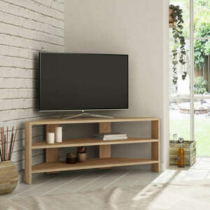 Thales Corner tölgy tv állvány 114 x 45 x 36 cm kép