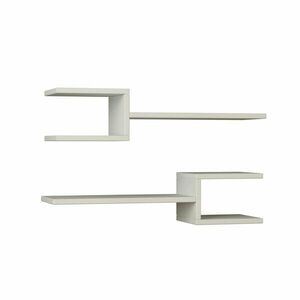 Hanah Home Fali polc White Fork - fehér kép