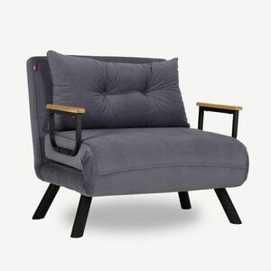 Atelier Del Sofa 1-Seat Sofa-Bed Grey Sando Single - Grey kép