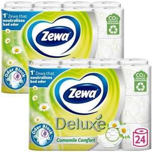 Zewa Deluxe Camomile Comfort 3 rétegű Toalettpapír 2x24 tekercs kép