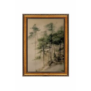 Wallity Decorative Framed Canvas Painting Multicolor ATCRCVCNVSMD... kép
