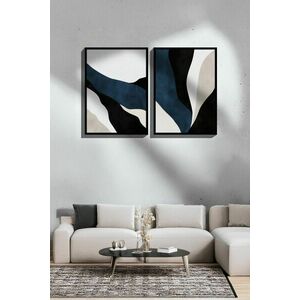 Wallity Decorative Framed MDF Painting (2 Pieces) Multicolor Ersy... kép
