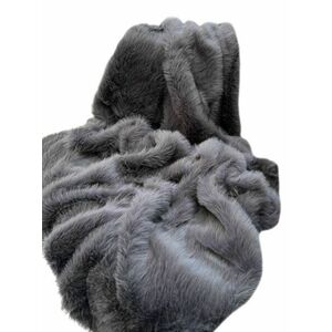 Aberto Design Sofa Shawl Anthracite Lolita 200x75 - Anthracite kép