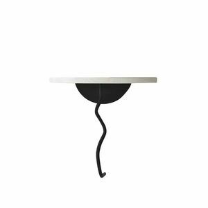 Hanah Home Fali polc Black White Leo - fekete, fehér kép