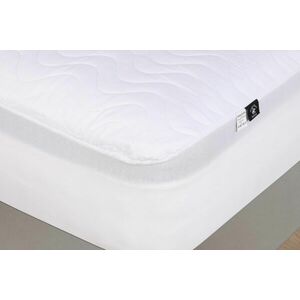 L'essentiel Maison Double Bed Protector White Quilted Alez (... kép