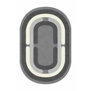 Conceptum Hypnose Szőnyeg (80 x 200) Antracit Sftkece047-Oval kép