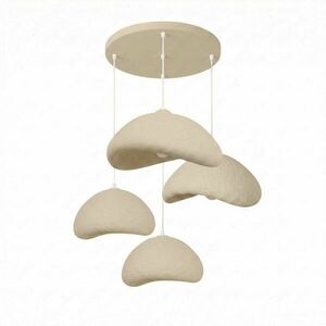Opviq Chandelier Ecru Luna-Set-Luna-30-4-T-1001-Nua kép