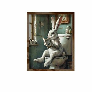 Wallity Decorative Framed MDF Painting Multicolor AI187 kép