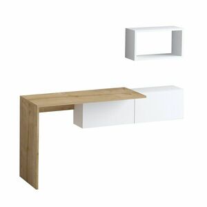 Hanah Home íróasztal, White Oak Tiff kép