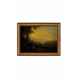 Wallity Decorative Framed Canvas Painting Multicolor ATCRCVCNVSMD... kép