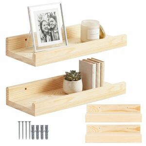 Springos fali polc 30 x 15 cm 2 db kép