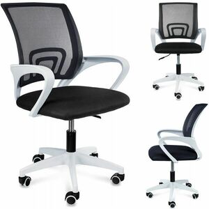 Jumi Smart ergonomikus irodai Forgószék - Fekete, Fehér kép