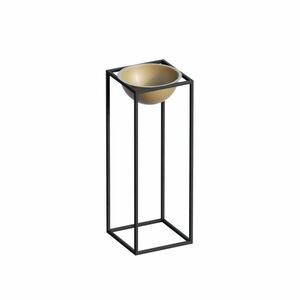 Aberto Design Decorative Pot Black Gold GED-021-A kép