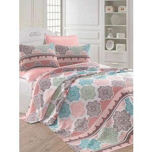 L'essentiel Maison Double Pique Turquoise Salmon Cream Andal... kép