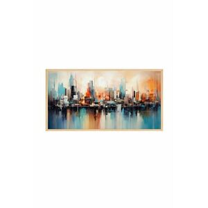 Wallity Decorative Framed MDF Painting Multicolor Artsmdfyty19-3370 kép