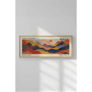 Wallity Decorative Framed MDF Painting Multicolor Artsmdfyty22-50120 kép