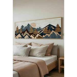 Wallity Decorative Framed MDF Painting Multicolor Artsmdfyty8-50120 kép