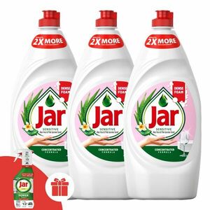 Jar Mosogatószer Aloe Vera & Pink Jasmine 3x900ml + Ajándék J... kép