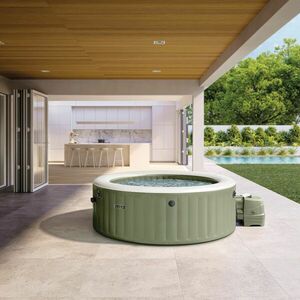 Intex PureSpa Olive 4 személyes 196x71cm Felfújható Jakuzzi szett... kép