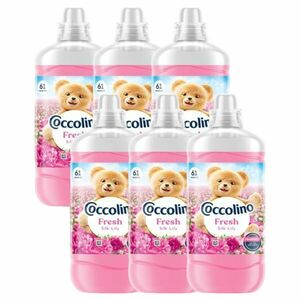 Coccolino Fresh Silk Lily öblítő, 366 mosás, 6x1403 ml kép