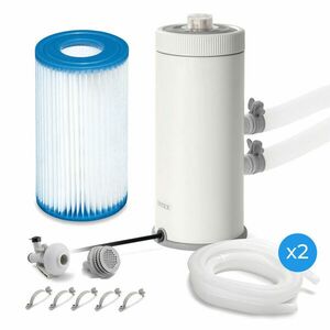 Intex C1000 Úszómedence szűrőszivattyú 2, 7 m³/h szerelési tartozé... kép
