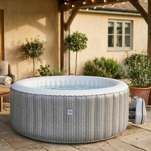 Avenli Venice 4 személyes 175x70cm Felfújható Jakuzzi szett - szürke kép