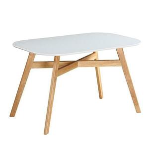 CYRUS fehér mdf étkezőasztal 120cm kép