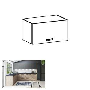 LANGEN B szürke mdf felső konyhaszekrény 60cm kép