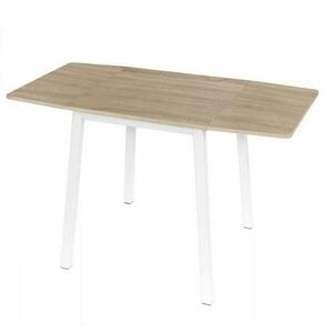 MAURO fehér mdf étkezőasztal 120cm kép