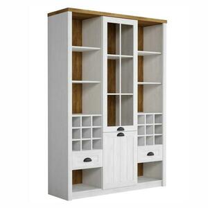 PROVANCE törtfehér mdf vitrin kép