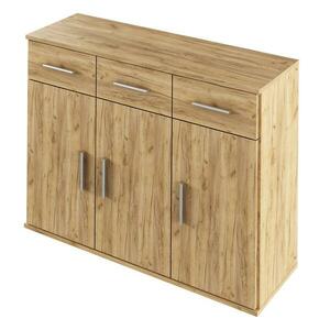 RESITA IV artisan tölgy barna mdf komód kép