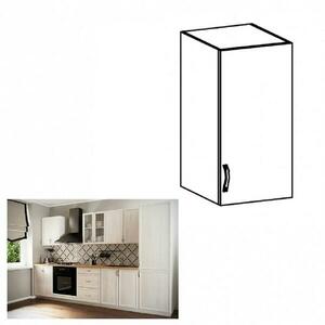 SICILIA fehér mdf felső konyhaszekrény jobbos 40cm kép