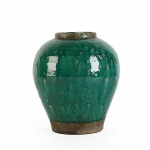 RUNE zöld terracotta kaspó kép
