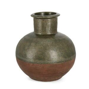 KLAS barna terracotta kaspó kép