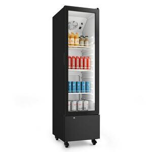 Klarstein GrandCooler Gastro italkhűtő | 163, 5 x 43 cm | LED belső világítás | Fekete kép