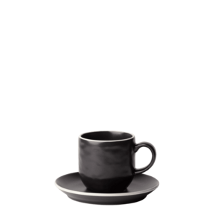 12 darabos kávéskészlet – Elements Yin & Yang black - W0225 kép