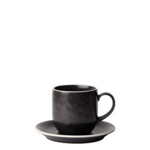 12 darabos csészekészlet – Elements Yin & Yang black - W0227 kép