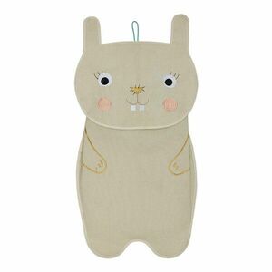 Krémszínű textil függő rendszerező 40x1x82 cm Darling Rabbit – OYOY Mini kép