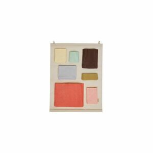 Bézs textil függő rendszerező 60x2x80 cm Saga – OYOY Mini kép