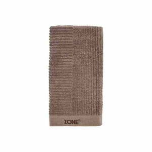 Szürkésbarna frottír törölköző 50x100 cm Classic – Zone kép