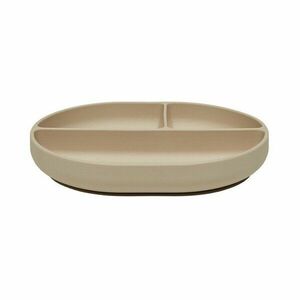 Bézs szilikon gyerek tányér 17x21, 5 cm Enkei – OYOY Mini kép