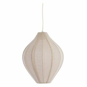 Natúr színű függőlámpa textil búrával Pasto – Light & Living kép