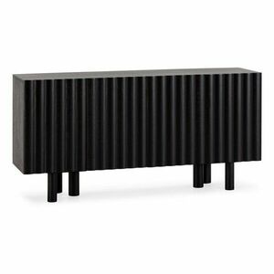 Fekete mangófa komód 160x80x40 cm Tamira – MOME kép