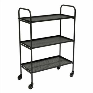 Acél gurulós zsúrkocsi 37, 5x75 cm Maki – OYOY Living Design kép