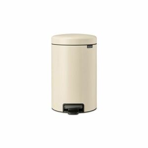 Bézs acél pedálos szemetes 12 l NewIcon – Brabantia kép