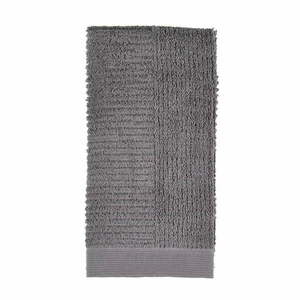 Sötétszürke törölköző 50x100 cm Classic – Zone kép
