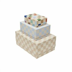 Karton gyerek tárolódoboz szett 3 db-os 31x22x14 cm Mana – OYOY Mini kép