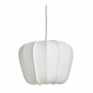 Krémszínű függőlámpa textil búrával Zubedo – Light & Living kép