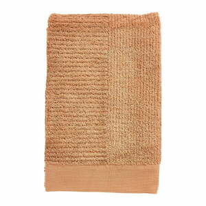 Narancssárga frottír pamut fürdőlepedő 70x140 cm Classic – Zone kép